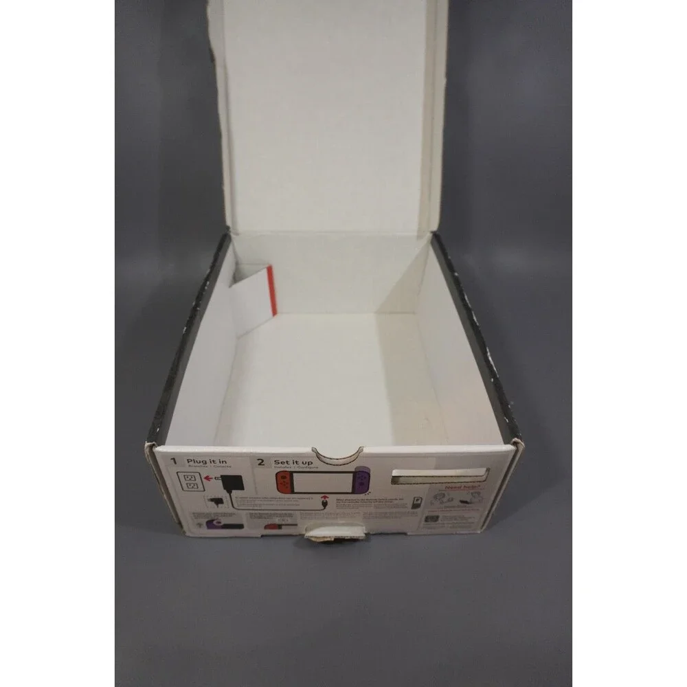 EMPTY Switch Box Only Nintendo Pokemon Scarlet and Violet OLED Console